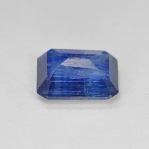Cianite Blu scuro naturale da 3.20 ct, Taglio smeraldo, SI