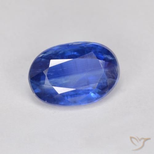 Cianite Blu navy naturale da 2.21 ct, Taglio ovale, SI