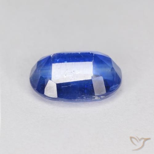Cianite Blu navy naturale da 2.21 ct, Taglio ovale, SI