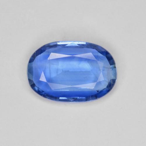 Cianite naturale blu da 3,04 ct, taglio ovale, VS-SI