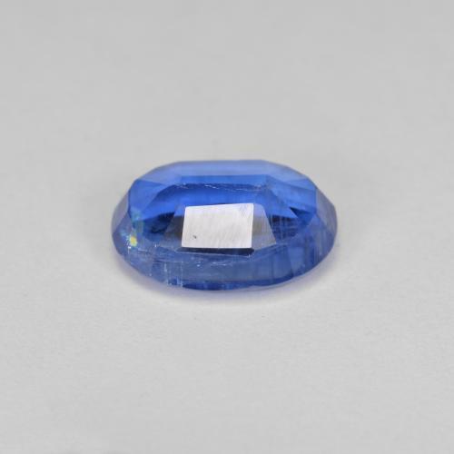 Cianite naturale blu da 3,12 ct, taglio ovale, VS-SI