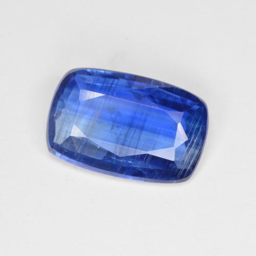 Cianite Blu scuro naturale da 3.75 ct, Taglio a cuscino, SI