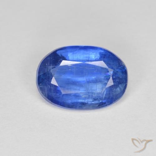 Cianite naturale blu da 2,72 ct, taglio ovale, SI
