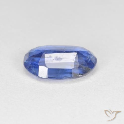 Cianite Blu scuro naturale da 2.44 ct, Ovale, SI-I1