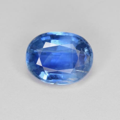 Cianite Blu medio naturale da 3.46 ct, Taglio ovale, SI