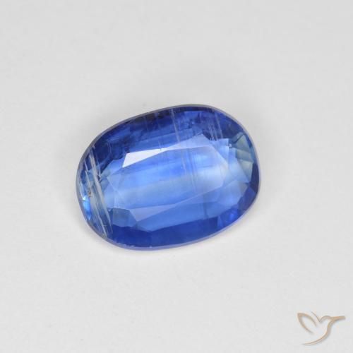 Cianite Blu navy naturale da 2.25 ct, Ovale, SI