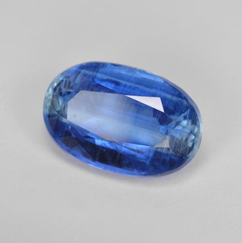 Cianite Blu profondo azzurro naturale da 5.62 ct, Taglio ovale, SI