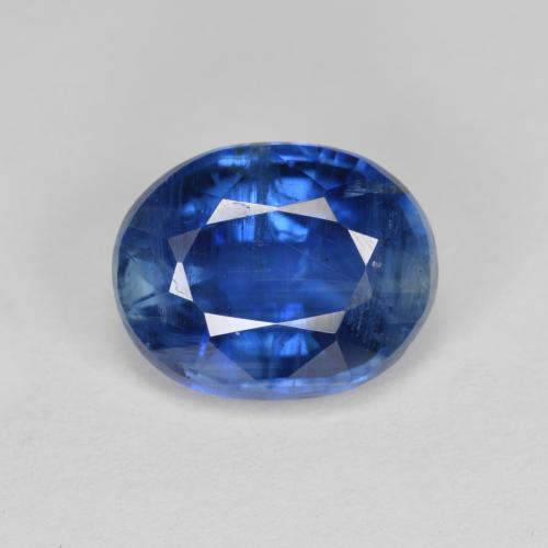 Cianite naturale blu da 3,38 ct, taglio ovale, SI