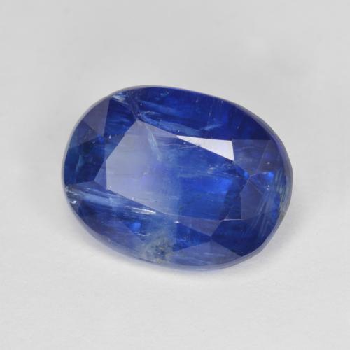 Cianite naturale blu da 4,46 ct, taglio ovale, SI