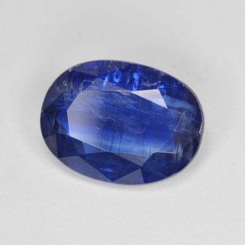 Cianite naturale blu da 5,27 ct, taglio ovale, SI