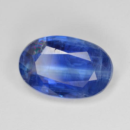 Cianite naturale blu da 7,12 ct, taglio ovale, SI