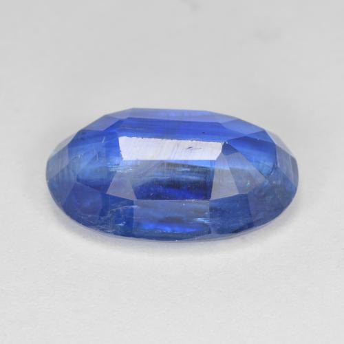 Cianite naturale blu da 7,12 ct, taglio ovale, SI