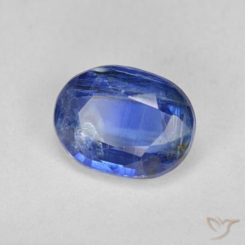 Cianite Blu navy naturale da 2.58 ct, Ovale, SI-I1