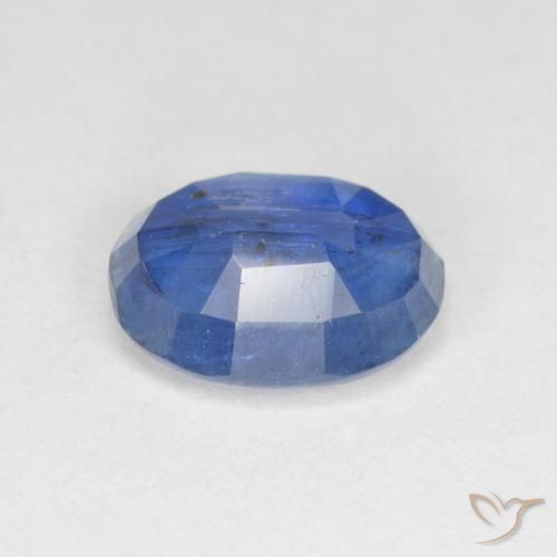 Cianite Blu scuro naturale da 3.61 ct, Ovale, SI-I1