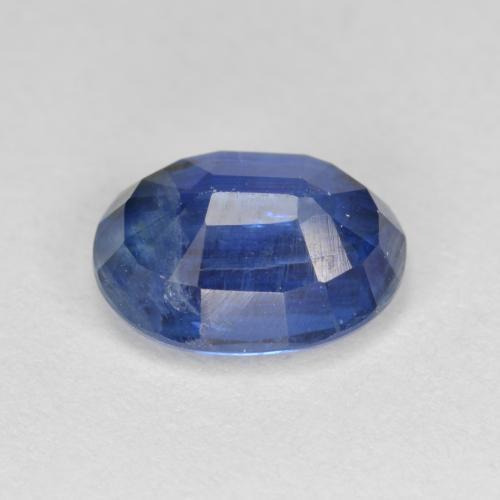 Cianite naturale blu da 3,48 ct, taglio ovale, VS-SI