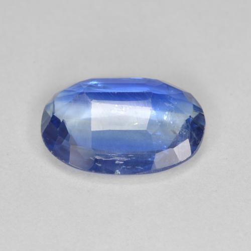 Cianite naturale blu da 3,65 ct, taglio ovale, SI-I1