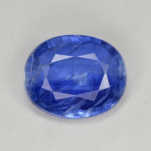 Cianite Blu acceso naturale da 5.18 ct, Taglio ovale, SI-I1