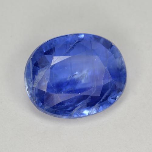 Cianite Blu acceso naturale da 5.18 ct, Taglio ovale, SI-I1