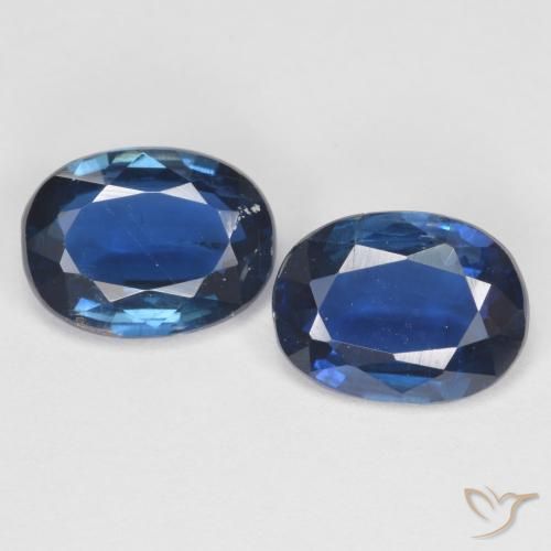Cianite naturale blu da 2,68 ct, taglio ovale, VS-SI