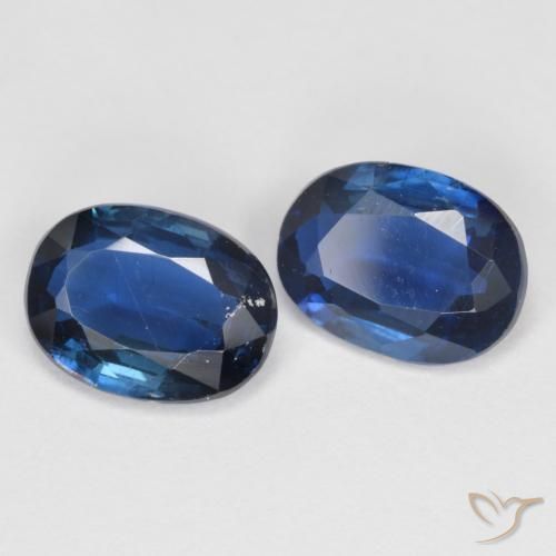 Cianite naturale blu da 2,68 ct, taglio ovale, VS-SI