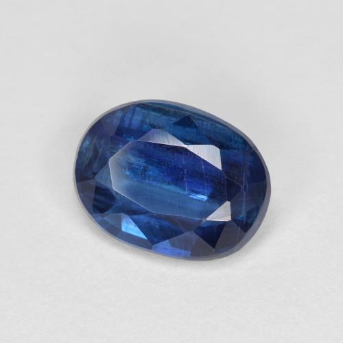 Cianite naturale blu da 1,49 ct, taglio ovale, VS-SI