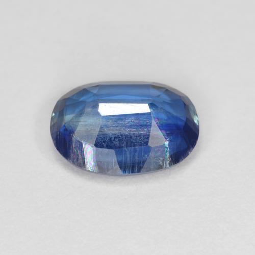 Cianite naturale blu da 1,49 ct, taglio ovale, VS-SI