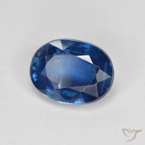 Cianite Blu navy naturale da 1.82 ct, Ovale, VS-SI