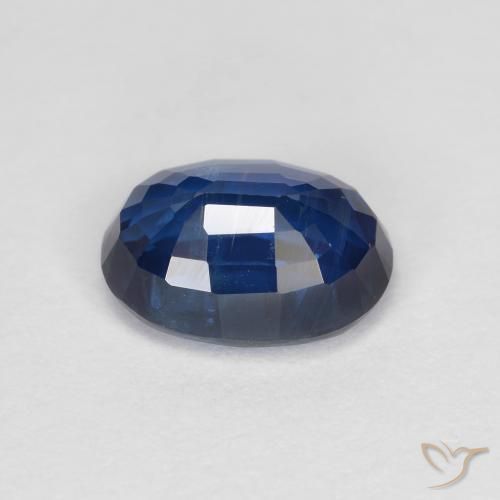 Cianite Blu navy naturale da 1.82 ct, Ovale, VS-SI