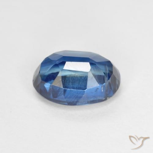 Cianite Blu navy naturale da 1.73 ct, Ovale, VS-SI