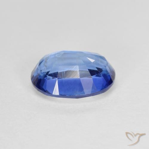 Cianite Blu profondo azzurro naturale da 1.65 ct, Ovale, VS-SI