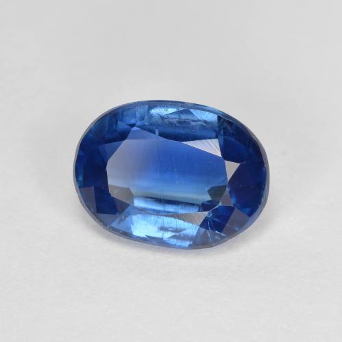 Cianite naturale blu da 1,52 ct, taglio ovale, VS
