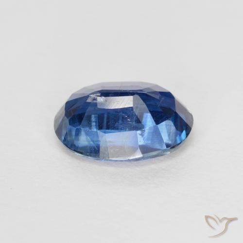 Cianite Blu navy naturale da 1.56 ct, Ovale, VS-SI