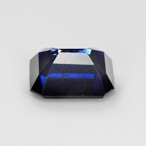 Cianite naturale blu da 2,08 ct, taglio smeraldo, VS