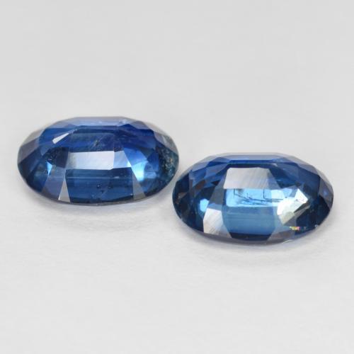 Cianite naturale blu da 2,95 ct, taglio ovale, VS-SI