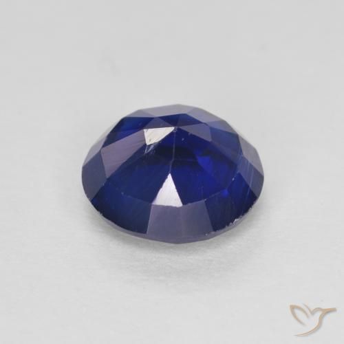 Cianite Blu reale naturale da 1.47 ct, Taglio rotondo, SI