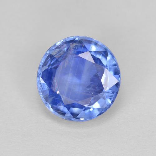 Cianite Bambina blu naturale da 1.71 ct, Taglio rotondo, SI