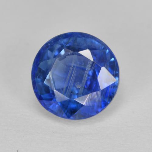 Cianite naturale blu da 1,90 ct, taglio rotondo, SI