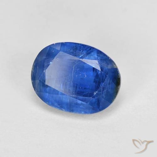 Cianite Blu scuro naturale da 2.07 ct, Ovale, SI