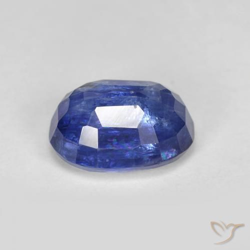 Cianite Blu Navy Intenso naturale da 2.06 ct, Ovale, SI