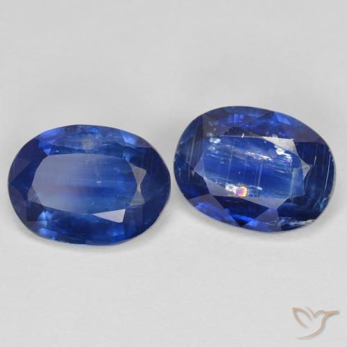 Gemme di Cianite Blu scuro naturale da 2.85 ct, Ovale, SI