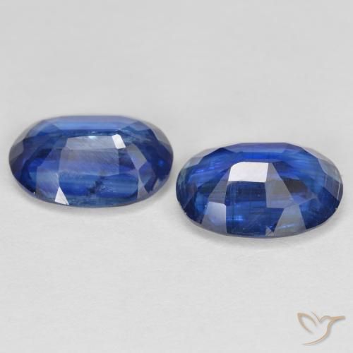 Gemme di Cianite Blu scuro naturale da 2.85 ct, Ovale, SI