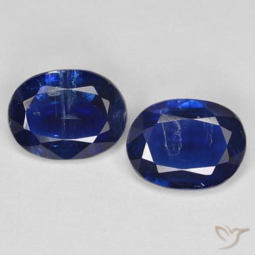 Gemme di Cianite Blu reale naturale da 2.85 ct, Ovale, SI