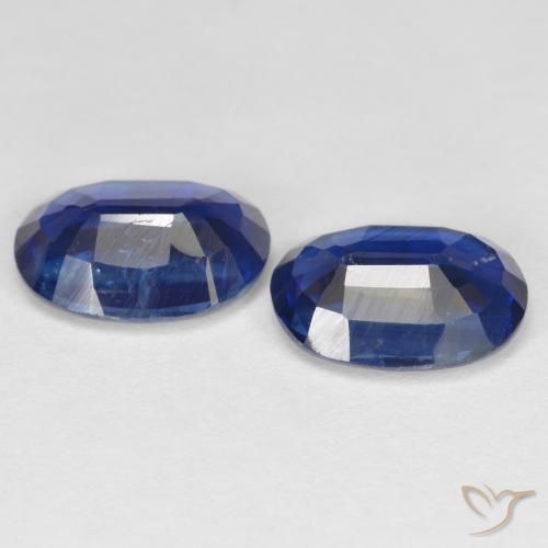 Gemme di Cianite Blu reale naturale da 2.85 ct, Ovale, SI