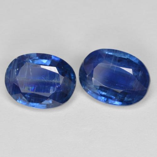 Gemme di Cianite Blu scuro naturale da 2.91 ct, Ovale, SI