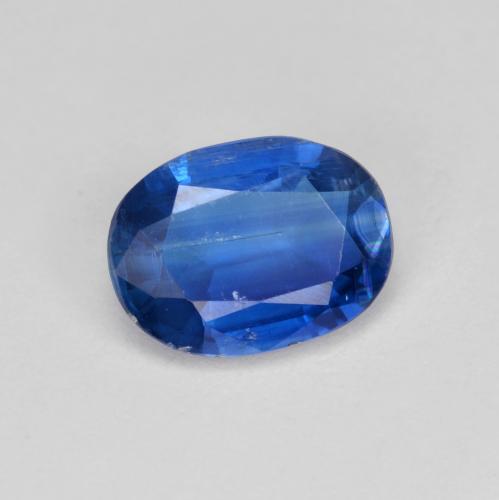 Cianite Blu scuro naturale da 1.55 ct, Taglio ovale, VS-SI