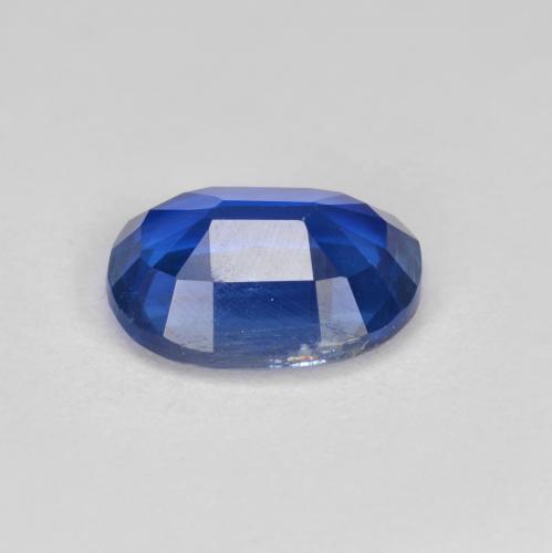 Cianite Blu scuro naturale da 1.55 ct, Taglio ovale, VS-SI