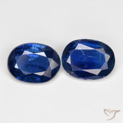 Gemme di Cianite Blu scuro naturale da 2.65 ct, Ovale, SI