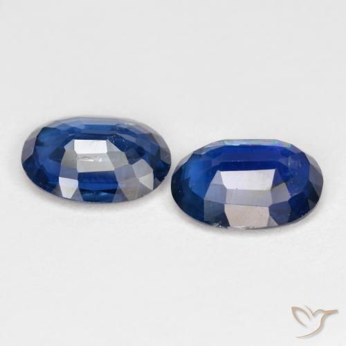 Gemme di Cianite Blu scuro naturale da 2.65 ct, Ovale, SI