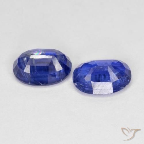 Gemme di Cianite Blu elettrico naturale da 2.14 ct, Ovale, SI