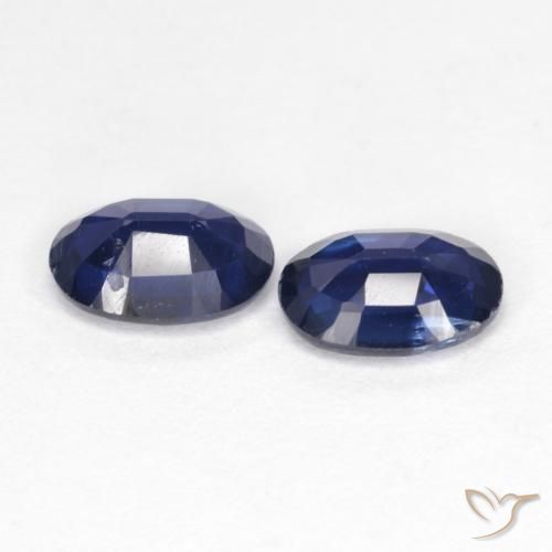 Gemme di Cianite Blu scuro naturale da 1.86 ct, Ovale, VS-SI